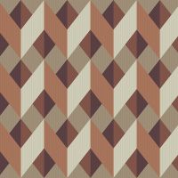 Обои Milassa Geometrica GM5 020 Флизелин (1*10,05) Коричневый/Розовый, Геометрия — фото 1, Обои для стен