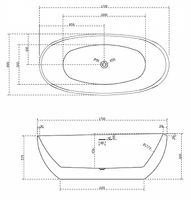 Товар: Акриловая ванна Abber 170х80 AB9285 без гидромассажа - фото 6 Акриловая ванна Abber 170х80 AB9285 без гидромассажа — фото 6, Акриловые ванны