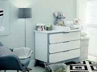 Обои детские Alessandro Allori Dolce Vita 2410-6 Винил на флизелине (1.06*10,05) Серый/Разноцветный, Звезды — фото 2, Обои для стен