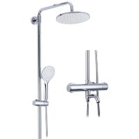 Товар: Душевая система Gappo G90 G2490 с термостатом Хром - фото 2 Душевая система Gappo G90 G2490 с термостатом Хром — фото 2, Душевое оборудование. Душевая программа
