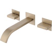 Товар: Смеситель для раковины Abber Wasserfall AF8612G Золото матовое - фото 1 Смеситель для раковины Abber Wasserfall AF8612G Золото матовое — фото 1, Смесители для раковины