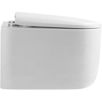 Товар: Унитаз Boheme Flow 969-SET-W подвесной Белый глянцевый с сиденьем Микролифт - фото 4 Унитаз Boheme Flow 969-SET-W подвесной Белый глянцевый с сиденьем Микролифт — фото 4, Унитазы