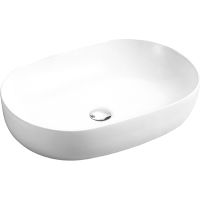 Раковина-чаша WeltWasser Elbach 2192 60 10000003859 Белый глянец — фото 1, Раковины накладные