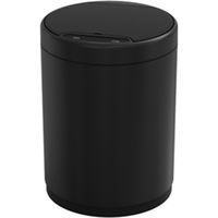 Ведро для мусора WeltWasser Kidy BL 9L 10000003977 сенсорное Черное матовое — фото 1, Мусорные ведра