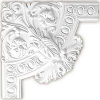 Угловой элемент Decomaster 98703-1 40x380x380 мм — фото 1, Молдинги