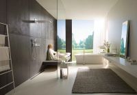 Смеситель для душа Hansgrohe RainSelect с термостатом Белый Хром арт-15357400 — фото 8, Встраиваемые смесители для душа