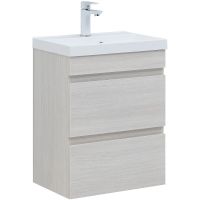 Тумба под раковину Aquanet Нота New 50 334202 подвесная Дуб холден — фото 1, Тумбы под раковину