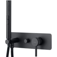 Смеситель для душа Allen Brau Priority 5.31009-31 Черный матовый — фото 2, Смесители