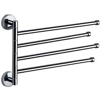 Полотенцедержатель Frap F114 поворотный Хром — фото 2, Полотенцедержатели