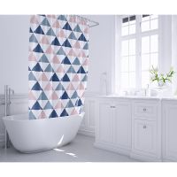 Шторка для ванны Fixsen Simple FX-1504 Мультиколор — фото 2, Аксессуары для туалета