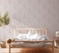 Обои AS Creation Maison Charme 39075-3 Винил на флизелине (0,53*10,05) Белый/Разноцветный, Птицы/Цветы — фото 6, Обои для стен