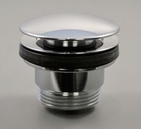 Донный клапан Hansgrohe 50100000 click-clack Хром — фото 3, Донные клапаны