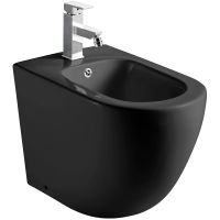 Биде WeltWasser Merzbach 003 MT-BL 10000006095 Черное матовое — фото 1, Биде напольные