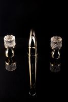 Смеситель для раковины Boheme Crystal 297-CRST Золото — фото 4, Смесители
