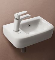 Раковина WeltWasser Aisbach 10100 L 37 10000004590 Белый глянец — фото 3, Мини-раковины