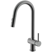 Смеситель для кухни Splenka S204.49.09 Графит матовый — фото 1, Смесители для кухни