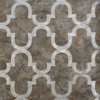 Обои Bernardo Bartalucci Brigida 84275-7 Флизелин (1,06*10,05) Коричневый/Серый, Дамаск/Орнамент — фото 1, Обои для стен