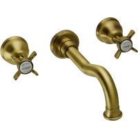 Смеситель для раковины Migliore Princeton 19348 Бронза — фото 1, Смесители для раковины