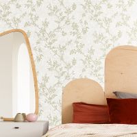 Обои Solo Grace E201505 Винил на флизелине (1,06*10) Бежевый, Листья — фото 4, Обои для стен