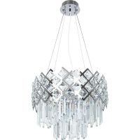 Люстра Artelamp Wezen A1006SP-8CC Прозрачная Хром — фото 1, Люстры