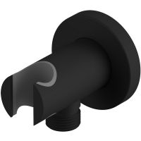 Шланговое подключение Whitecross Y black Y1005BL Черное матовое — фото 1, Душевое оборудование. Душевая программа