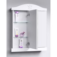 Зеркальный шкаф Aqwella Франческа 65 FR0406 Белый — фото 3, Мебель для ванной