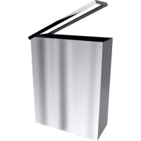 Ведро для мусора Bemeta Hotel 125115041 Хром — фото 1, Мусорные ведра