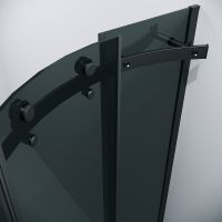 Товар: Душевой уголок Grossman Classic 100х100 301.K33.04.1010.21.10 профиль Черный матовый стекло тонированное - фото 9 Душевой уголок Grossman Classic 100х100 301.K33.04.1010.21.10 профиль Черный матовый стекло тонированное — фото 9, Душевые уголки четверть круга