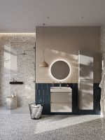 Товар: Тумба под раковину Roca Ona 60 A857613510 подвесная Бежево-серая матовая - фото 5 Тумба под раковину Roca Ona 60 A857613510 подвесная Бежево-серая матовая — фото 5, Мебель для ванной