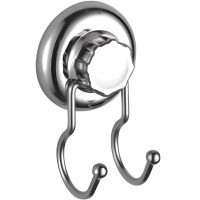 Двойной крючок Frap F39 F3905-2 Хром — фото 1, Крючки для полотенец