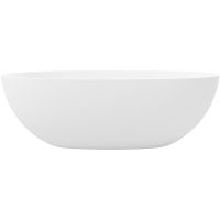 Ванна из искусственного камня Whitecross Diamond 170x87 0201.170087.200 Белая матовая без гидромассажа — фото 1, Ванны