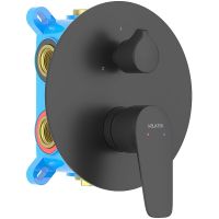 Смеситель для душа Aquatek Бетта AQ1147MB Черный матовый — фото 1, Смеситель для душа