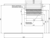 Тумба с раковиной Aquanet Нота 120 L 240160 подвесная Белая — фото 17, Тумбы с раковиной