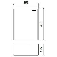 Ведро для мусора Nofer 14077.B Глянцевая нержавеющая сталь — фото 2, Мусорные ведра