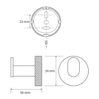 Крючок Bemeta Stella 166106062 Хром — фото 2, Крючки для полотенец
