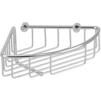 Полка корзина Veragio Basket VR.GFT-9055.CR угловая Хром — фото 1, Полки для ванной и душа