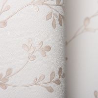 Обои Andrea Rossi Spectrum Pro 54382-1 Винил на флизелине (1,06*10) Бежевый, Листья — фото 2, Обои для стен