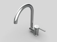 Смеситель для кухни GPD Espina MPN70 Хром — фото 7, Смесители