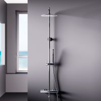 Товар: Душевая система Damixa Scandinavian Pure 936740000 Хром - фото 3 Душевая система Damixa Scandinavian Pure 936740000 Хром — фото 3, Душевое оборудование. Душевая программа