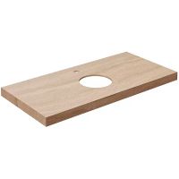 Столешница под раковину Kerama Marazzi Canaletto Риальто 100 CN100.SG560420R Бежевая матовая — фото 1, Столешницы под раковину