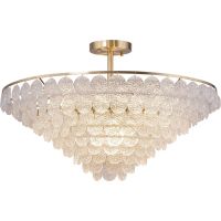 Потолочный светильник Maytoni Modern Mazzo MOD130CL-14G Прозрачный Золото — фото 1, Светильники