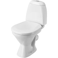 Унитаз компакт Santek Римини 1WH501523 с бачком и сиденьем — фото 1, Напольные унитазы