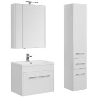 Товар: Тумба под раковину Aquanet Августа 75 210028 подвесная Белая - фото 3 Тумба под раковину Aquanet Августа 75 210028 подвесная Белая — фото 3, Тумбы под раковину