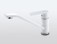 Смеситель для кухни Frap H31 F4931 Белый Хром — фото 3, Смесители для кухни