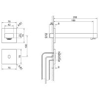 Смеситель для раковины Timo Selene 2073/00SM Хром — фото 2, Смесители для раковины