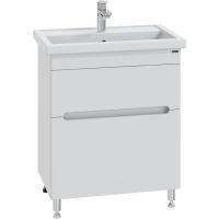 Тумба под раковину СанТа Лондон 70 224006л Белая — фото 1, Тумбы под раковину