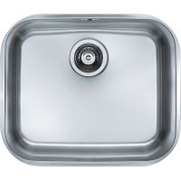 Кухонная мойка Alveus Variant 10 SAT-90 480x400x250 1009252 Сатинированная сталь — фото 1, Кухонные мойки