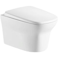 Товар: Унитаз Ceruttispa Ami Aria CT8780 подвесной с сиденьем Микролифт - фото 3 Унитаз Ceruttispa Ami Aria CT8780 подвесной с сиденьем Микролифт — фото 3, Унитазы