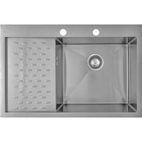 Кухонная мойка Seaman Eco Marino SMB-7851PLS.B Нержавеющая сталь — фото 1, Кухонные мойки