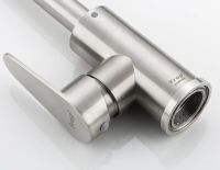 Смеситель для кухни Frap H48 F4048 Сатин — фото 5, Смесители